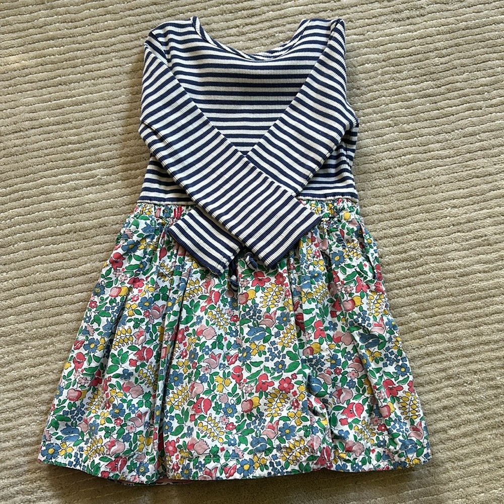 Mini Boden 4t-5t floral dress